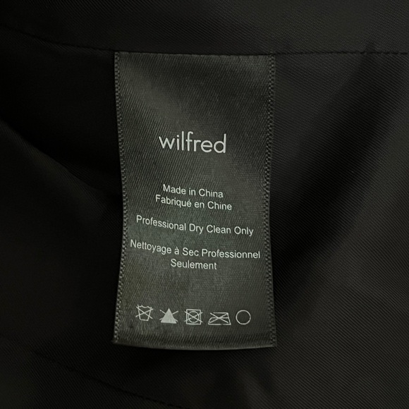 Aritzia Wilfred Appel Cashmere Wool Belted Coat, Size XS - Picture 7 of 8